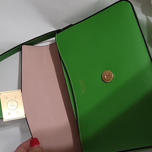 Kate Spade Vibrant Green Shoulder Bag - Picture 6 of 12